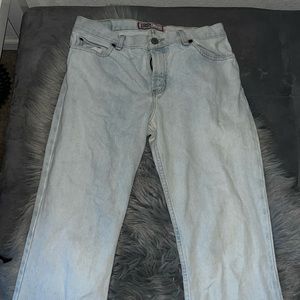OLD NAVY FLARE WIDE LEG JEANS